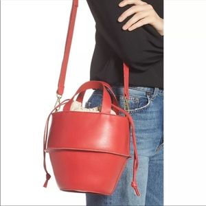 Madewell The Austin Crossbody Red Bag
